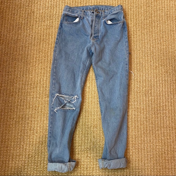 John Galt Denim - Vintage Ripped Blue Jeans